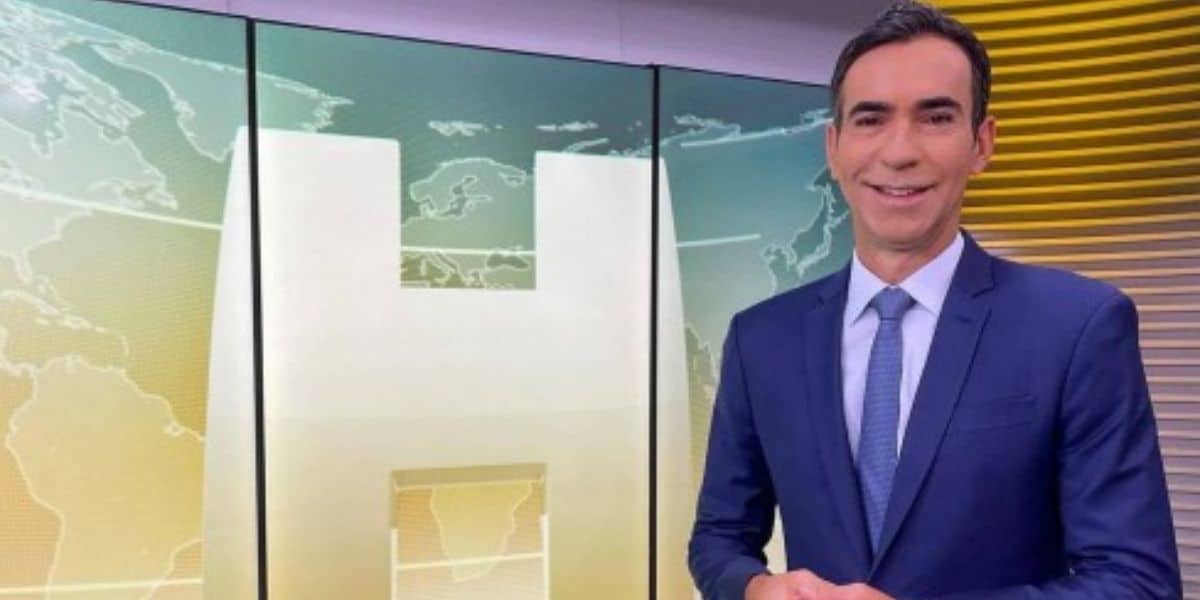 César Tralli pode assumir a bancada do Jornal Nacional (Reprodução: Globo)