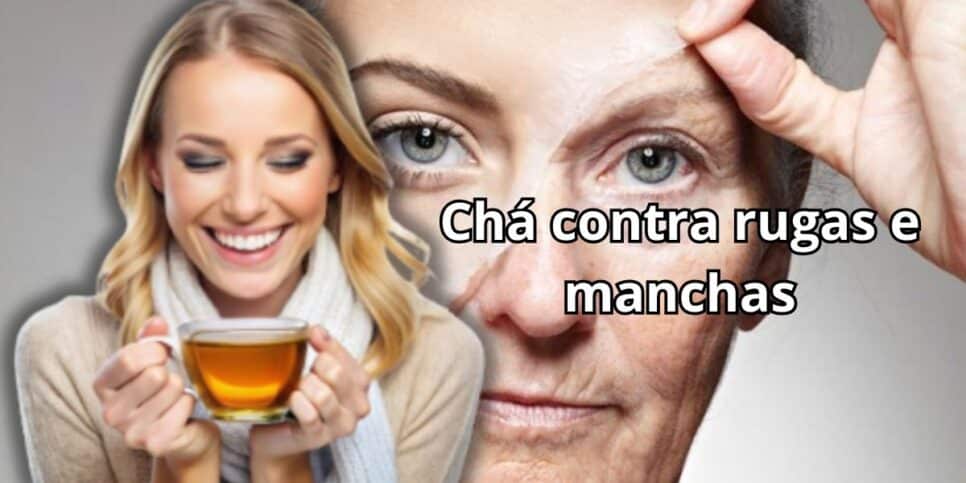 Chá contra rugas e manchas na pele (Foto: Internet)