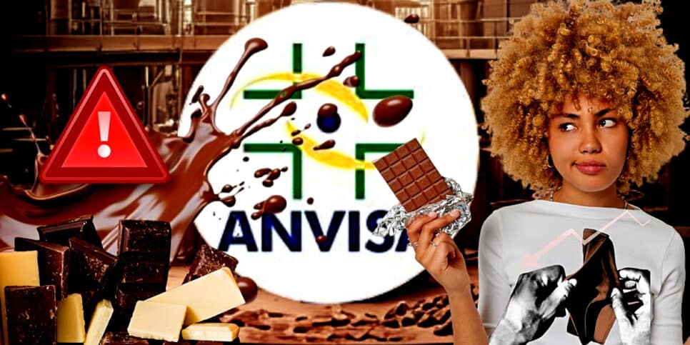 3 marcas gigantes de chocolate passaram por viradas com direito a proibição da ANVISA e até mesmo falência decretada (Foto Reprodução/Montagem/Lennita/Tv Foco/Canva/ANVISA)