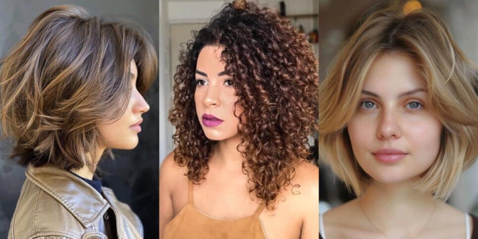 5 cortes de cabelo para disfarçar a orelha grande e valorizar o rosto - (Montagem / TV FOCO)