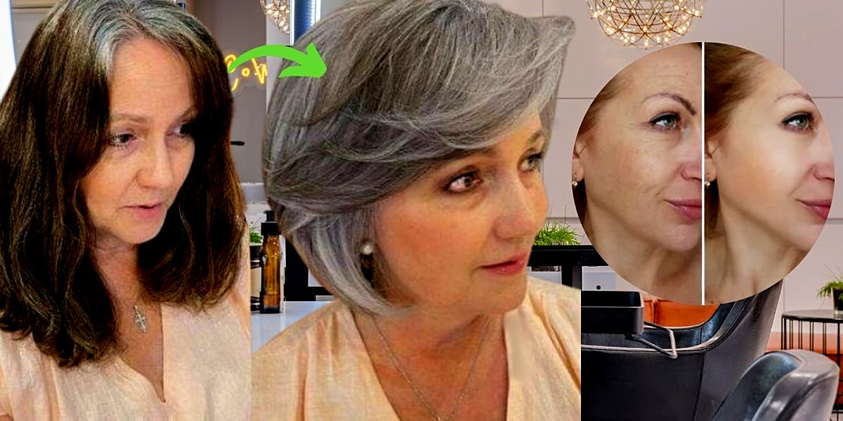 Cortes de cabelo que rejuvenescem e valorizam o rosto (Foto Reprodução/Montagem/Lennita/Tv Foco/Pinterest)