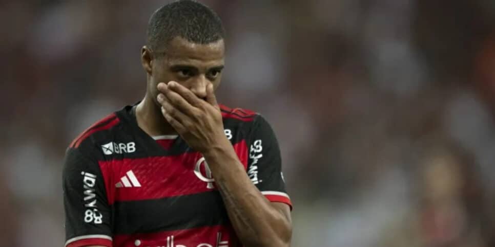 R$78M: Com lesões, De La Cruz está FORA do Flamengo (Foto: Jorge Rodrigues/AGIF) jogador de futebol