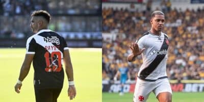 Rafael Paiva tem que lidar com viradas no Vasco com Payet e David (Reprodução: Leandro Amorim / André Durão)