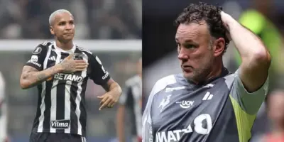 Deyverson e mais 2: Milito sofre com debandada e 3 craques estão fora do Atlético-MG