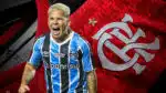 Flamengo - Soteldo (Foto: Lucas Uebel/Grêmio) 