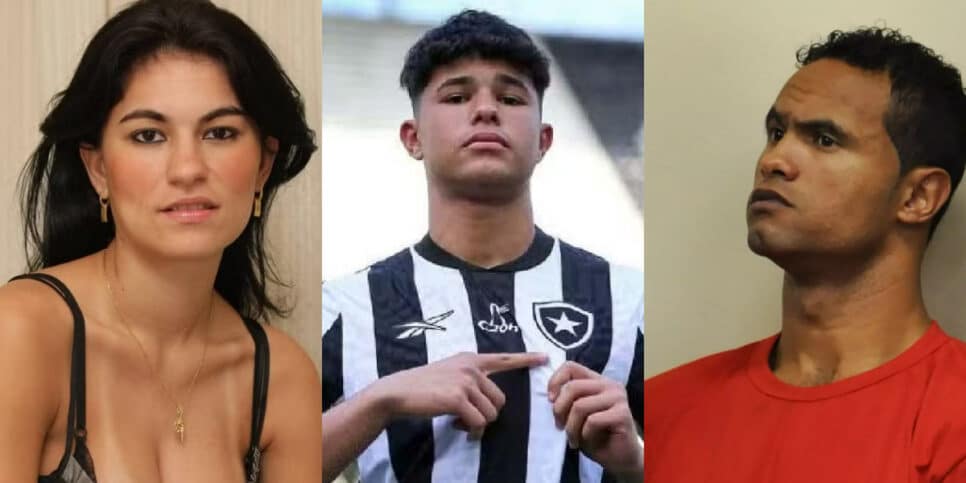 "A Eliza morreu por isso": Filho de Eliza, Bruninho, enfrenta o pai (Foto: Reprodução/Montagem TV Foco)