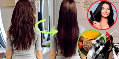 Falência das progressivas: Mistura com 3 ingredientes caseiros alisa até a raiz em 15 min