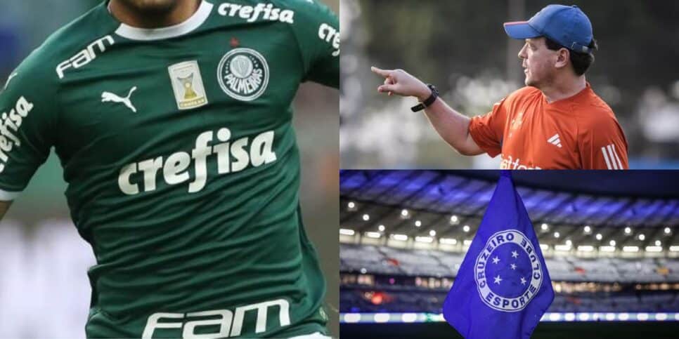 quentinha de craque do Palmeiras no Cruzeiro chega voando a Diniz (Reprodução: Gustavo Aleixo)