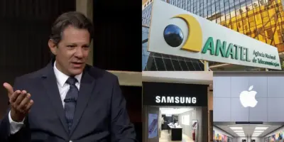 Haddad confirma nova lei da ANATEL que traz bloqueio e atinge donos de iPhone e Samsung