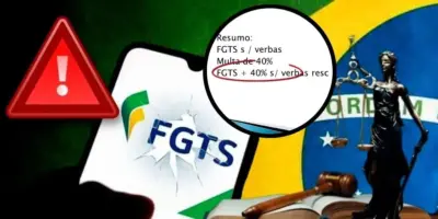 FIM da multa dos 40% do FGTS: Nova lei armada prevê adeus do pagamento e 7 alertas aos CLTs