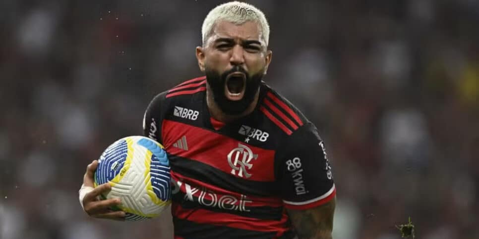 Gabigol: atacante tem contrato até o final do ano com o Flamengo (Foto: André Durão)