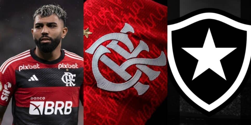 Desfecho de Gabigol e acordo histórico com o Botafogo: 2 viradas atingem o Flamengo em outubro - Foto: Montagem