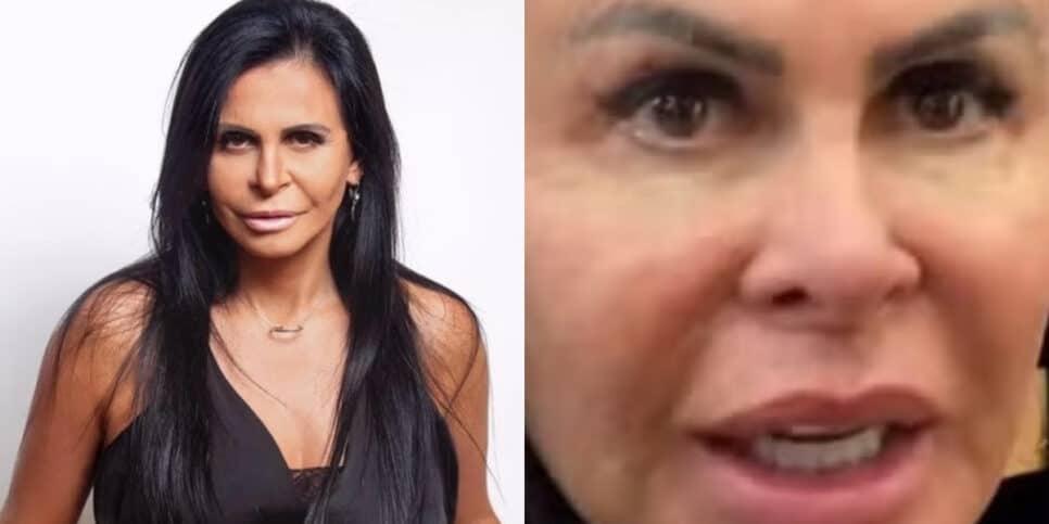 Gretchen surge careca e faz confissão: "Perdi todo o cabelo" (Foto: Reprodução/Montagem TV Foco)