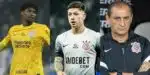 viradas no Timão acontecem envolvendo Hugo Souza, Garro e Ramón - (Foto: Montagem / TV FOCO)