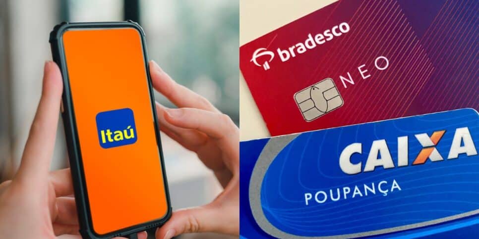 Itaú, Caixa, Bradesco