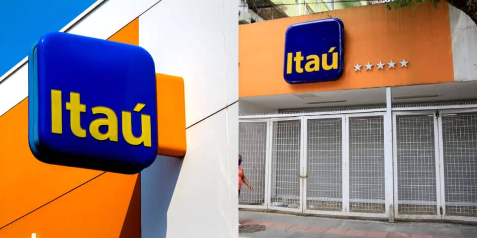 Banco Itaú fecha milhares de agências no Brasil (Foto: Montagem)