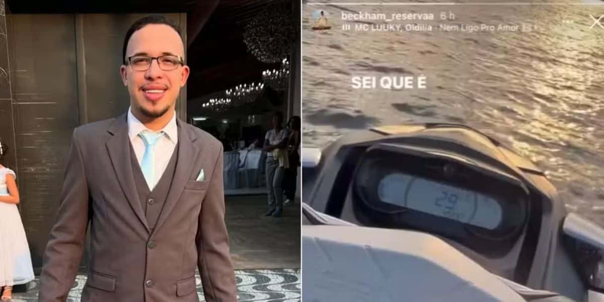 João Vitor dos Santos Chagas faleceu após um acidente com moto aquática (Reprodução: Instagram)