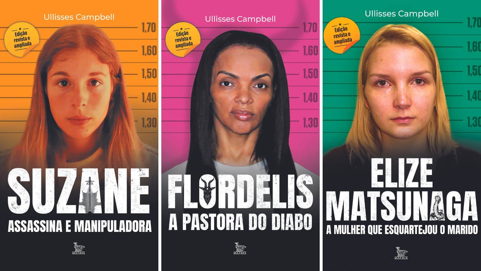 Livros lançados por Campbell (Foto Reprodução/Internet)