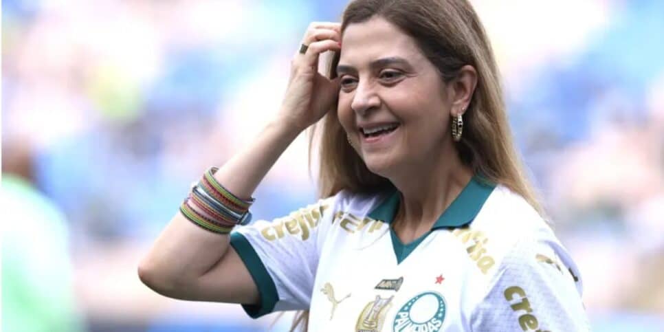 Leila Pereira garante 4 viradas históricas ao Palmeiras - (Foto: Marcello Zambrana/AGIF) Futebol futebol