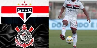 Rival do Corinthians abre os cofres por craque do São Paulo (Reprodução: Montagem TV Foco)