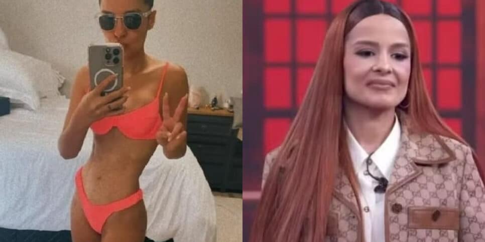 Pesando 45 KG, Maiara expõe cardápio e isso é que ela come (Foto: Reprodução/Montagem TV Foco)