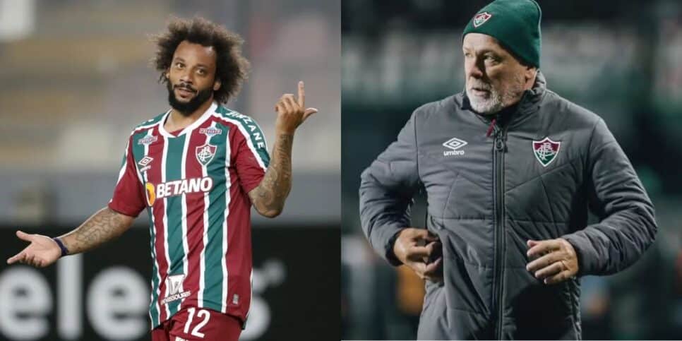 Marcelo e mais 1 fora e Mano crava substitutos no Fluminense (Reprodução: Daniel Apuy