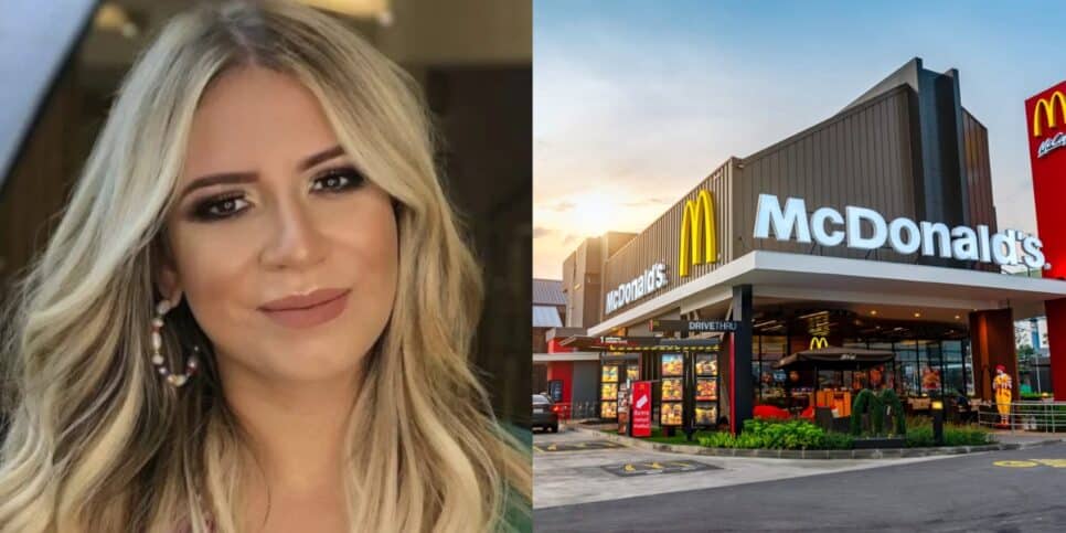 Rival do McDonald’s usa lápide de Marilia Mendonça como decoração e gera onda de ódio - Foto: Montagem