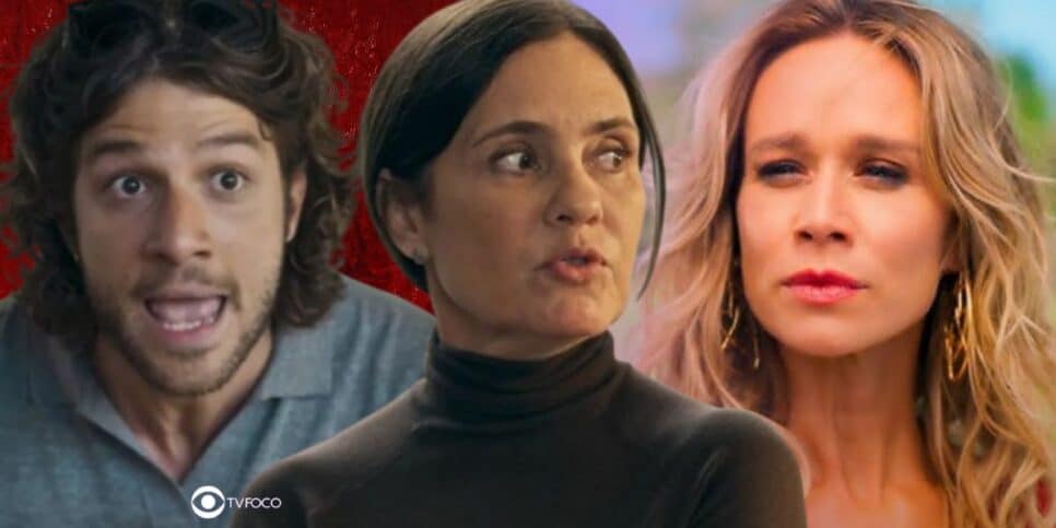 Mavi, Mércia e Ísis em Mania de Você (Foto: Reprodução / Globo / Montagem TV Foco)