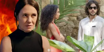 Mércia encarna o demônio em Mania de Você, dá rasteira em Mavi e o obriga a dar facada em Viola