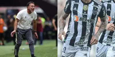 Craque de R$6M, dupla de Hulk e +3: Milito sofre com debandada de 5 jogadores no Atlético-MG