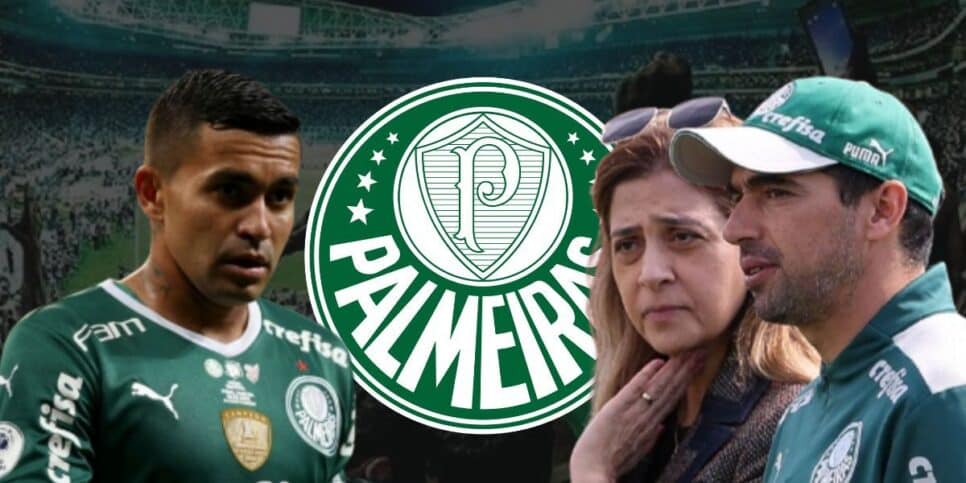 Dudu, Abel e Leila do Palmeiras (Foto: Montagem TV Foco)