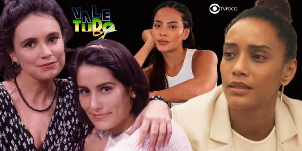 Protagonistas de Vale Tudo (Foto: Reprodução / Globo / Montagem TV Foco)