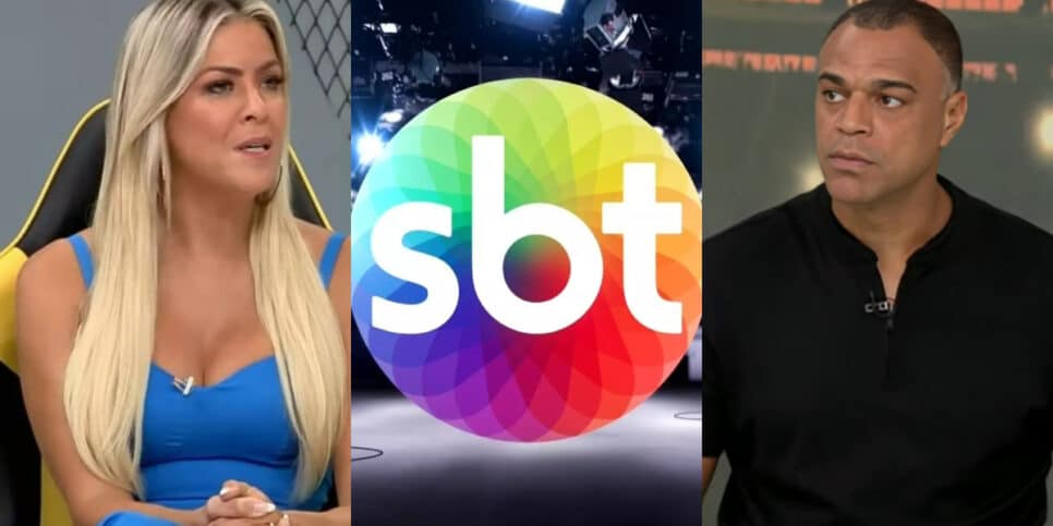 Renata Fan e Denílson avisados: SBT quer programa esportivo (Foto: Reprodução/Montagem TV Foco)