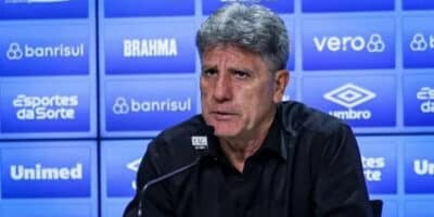 Renato Gaúcho, técnico de futebol, crava adeus no Grêmio após 2 anos (Foto: (Foto: Maxi Franzoi/AGIF)