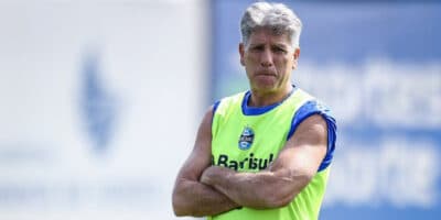 O técnico de futebol tem futuro incerto no Grêmio (Foto: Lucas Uebel/Grêmio FBPA)