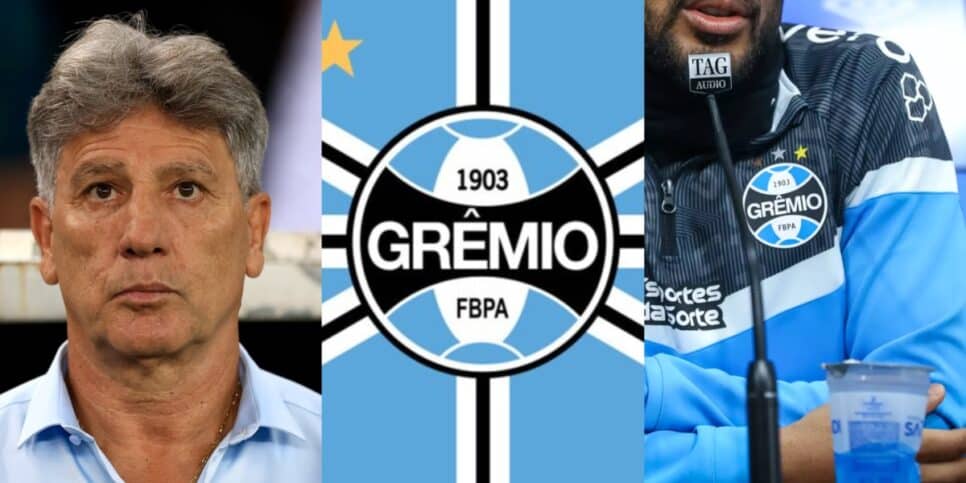 Renato Gaúcho abre barca do adeus no Grêmio com despedida de +1 (Montagem / TV FOCO)