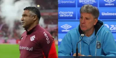 Guerra sem chão: Enquanto Renato ganha R$1,5M no Grêmio, o salário de Roger no Inter