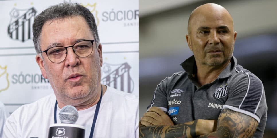 R$12M: Santos libera PIX por dupla de Pablo Maia do São Paulo (Foto: Reprodução/Montagem TV Foco)