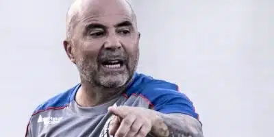 Jorge Sampaoli pode retornar ao Peixe (Foto: Divulgação / Santos FC)