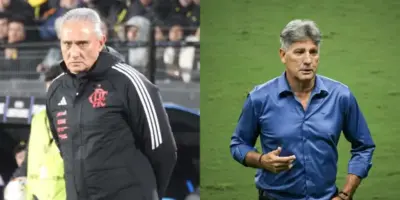 Demissão de Tite no Flamengo chega voando no Grêmio e atinge Renato Gaúcho