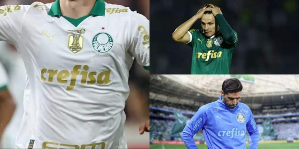 Palmeiras confirma parceiro de Veiga fora do time (Reprodução: Thiago Calil/AGIF)