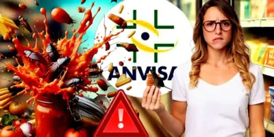 Pelo de rato, baratas e nojeiras: Biscoito, salgadinho e molho flagrados com insetos e alerta da ANVISA