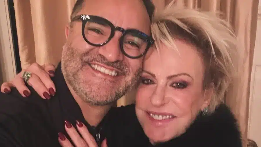 Ana Maria Braga e o namorado, Fábio Arruda estão juntos desde 2022 (Foto: Reprodução/ Instagram)