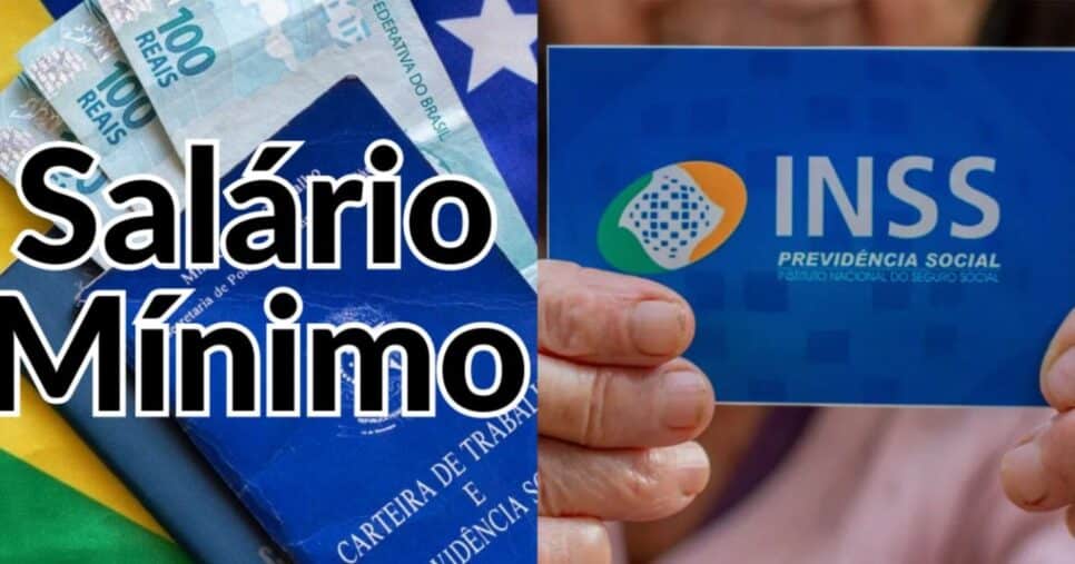 Aumento no salário mínimo e valor de R$1783 chega no INSS (Reprodução: Montagem TV Foco)