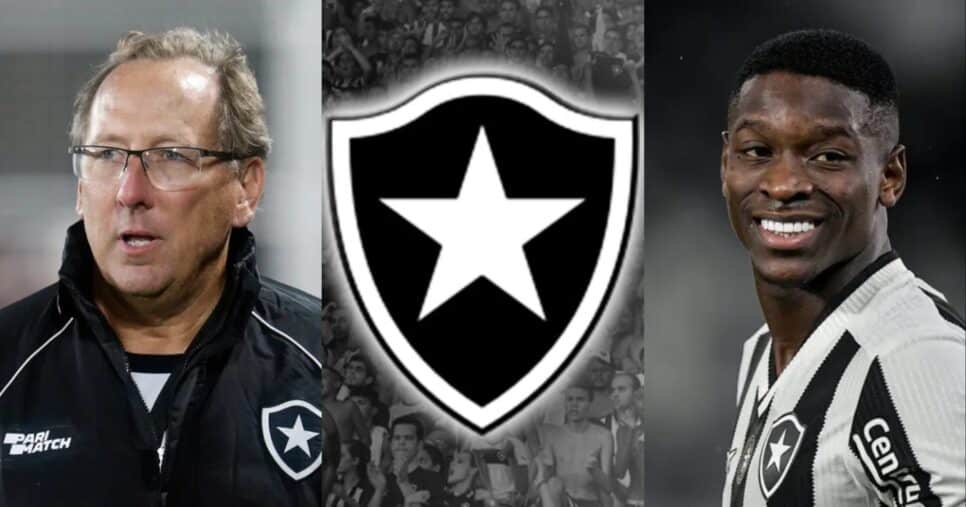 Botafogo crava sobre ADEUS de Luiz Henrique e +2 em 2025 (Foto: Vitor Silva/Botafogo, Reprodução, Thiago Ribeiro/AGIF)