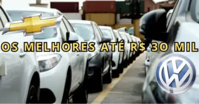 Na casa dos R$ 30 mil: 7 carros indestrutíveis, com Volks e Chevrolet na lista, para comprar em novembro