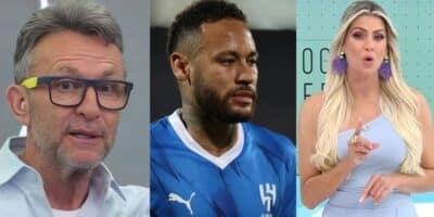 Craque Neto / Neymar / Renata Fan - Montagem: TVFOCO