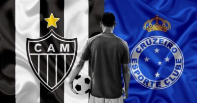 Cruzeiro e Atlético-MG com craque em disputa - Foto Reprodução Internet