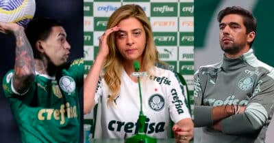 Dudu  (Foto: Ettore Chiereguini/AGIF), Abel (Foto: Palmeiras FC)e Leila (Foto:  Bruno Ulivieri/Ofotográfico/Folhapress)