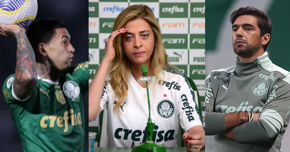 Dudu (Foto: Ettore Chiereguini/AGIF), Abel (Foto: Palmeiras FC)e Leila (Foto: Bruno Ulivieri/Ofotográfico/Folhapress)